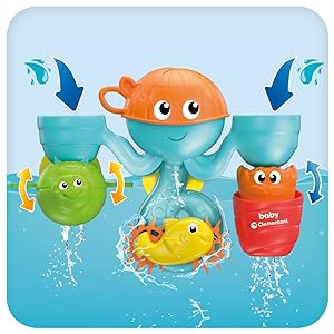 Clementoni-17458-animales-octo-park-water-friends-game-shower-baby-animal-new-born-floating-bath-toy-lrm17458